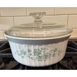 CorningWare Callaway Green Ivy 1.6L Dish with lid
